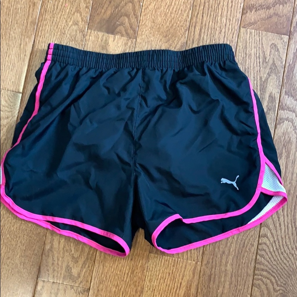 Puma girls athletic shorts